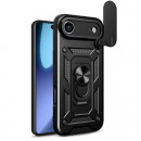 Husa iPhone Air Antisoc, Protectie camera, Inel, Black Husa iPhone Air Antisoc, Protectie camera, Inel, Black