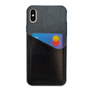 Husa iPhone X Card Pocket, Black