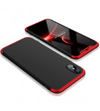 Husa iPhone XS GKK, Black-Red