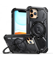 Husa Magsafe Antisoc iPhone 11 Pro, Armor, Black