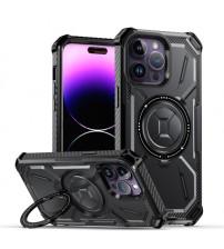 Husa Magsafe Antisoc iPhone 11 Pro Max, Armor, Black