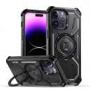 Husa Magsafe Antisoc iPhone 12 Pro Max, Armor, Black