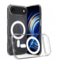 Husa Magsafe iPhone Air PC+TPU, Transparenta