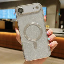 Husa Magsafe iPhone Air, Silver Glitter Husa Magsafe iPhone Air, Silver Glitter