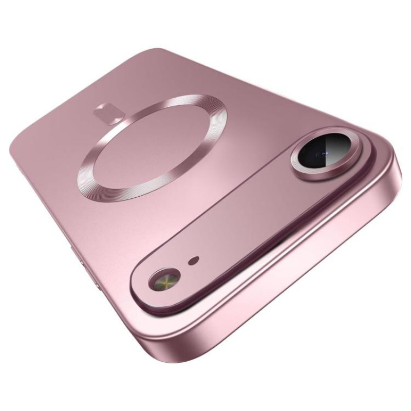 Husa Magsafe iPhone Air TPU, Protectie camera, Gold Pink