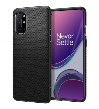 Husa OnePlus 8T originala SPIGEN Liquid Air, Matte Black