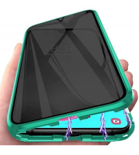 Husa PRIVACY 360 Samsung Galaxy Note 8 (fata+spate sticla), Green