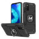 Husa Samsung Galaxy A02s Wozinsky Ring Armor Rugged, Black