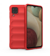Husa Samsung Galaxy A12 Antisoc, Straturi multiple, Red