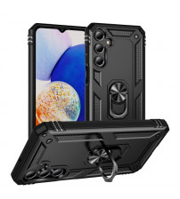 Husa Samsung Galaxy A16 Antisoc, Inel magnetic, Black