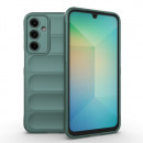 Husa Samsung Galaxy A16 Antisoc, Straturi multiple, Dark Green