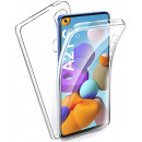Husa Samsung Galaxy A21S TPU Full Cover 360 (fata+spate), Transparenta