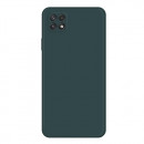 Husa Samsung Galaxy A22 5G din silicon moale, Dark Green
