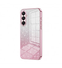 Husa Samsung Galaxy A26, Pink Powder Glitter