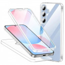 Husa Samsung Galaxy A36 TPU+PC Full Cover 360 (fata+spate), Transparenta
