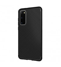 Husa Samsung Galaxy A7 2018 Gel TPU Fiber, Black