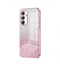 Husa Samsung Galaxy A54 5G, Pink Powder Glitter