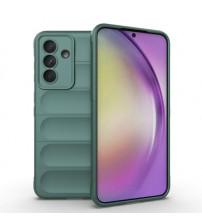 Husa Samsung Galaxy A56 Antisoc, Straturi multiple, Dark Green
