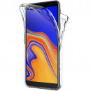 Husa Samsung Galaxy J6 Plus TPU Full Cover 360 (fata+spate), Transparenta