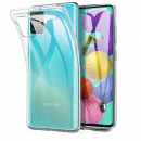 Husa Samsung Galaxy M51 Slim TPU, Transparenta