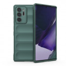 Husa Samsung Galaxy Note 20 Ultra Antisoc, Straturi multiple, Dark Green