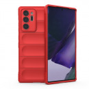 Husa Samsung Galaxy Note 20 Ultra Antisoc, Straturi multiple, Red