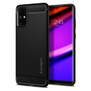 Husa Samsung Galaxy S20 Plus originala SPIGEN Rugged Armor, Black