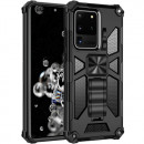 Husa Samsung Galaxy S20 Ultra Antisoc, Stand Magnetic, Black