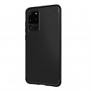 Husa Samsung Galaxy S20 Ultra Gel TPU Fiber, Black