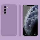 Husa Samsung Galaxy S21 din silicon moale, Purple