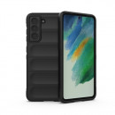Husa Samsung Galaxy S21 FE Antisoc, Straturi multiple, Black