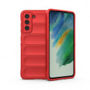 Husa Samsung Galaxy S21 FE Antisoc, Straturi multiple, Red