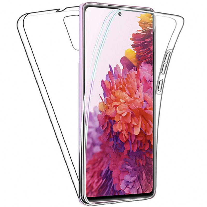 Husa Samsung Galaxy S21 FE TPU+PC Full Cover 360, Transparenta