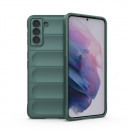 Husa Samsung Galaxy S21 Plus Antisoc, Straturi multiple, Dark Green Husa Samsung Galaxy S21 Plus Antisoc, Straturi multiple, Dark Green
