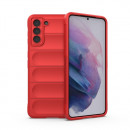 Husa Samsung Galaxy S21 Plus Antisoc, Straturi multiple, Red