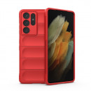Husa Samsung Galaxy S21 Ultra Antisoc, Straturi multiple, Red