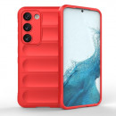 Husa Samsung Galaxy S23 Antisoc, Straturi multiple, Red