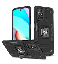 Husa Xiaomi Redmi 10 Wozinsky Ring Armor Rugged, Black
