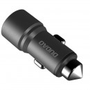 Incarcator auto Dudao R5, 3.1A, 2 x USB, Gray