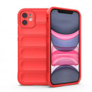 Husa iPhone 11 Antisoc, Straturi multiple, Red