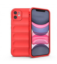 Husa iPhone 11 Antisoc, Straturi multiple, Red