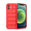 Husa iPhone 12 Antisoc, Straturi multiple, Red