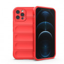 Husa iPhone 12 Pro Antisoc, Straturi multiple, Red
