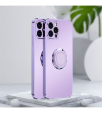 Husa iPhone 13 Pro Magnet Slim Ring, Purple