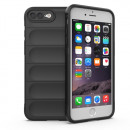 Husa iPhone SE 2 / SE 3 Antisoc, Straturi multiple, Black