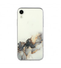 Husa iPhone XR din silicon moale, Marble Abstract
