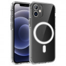 Husa Magsafe iPhone 12 Pro Max PC+TPU, Transparenta