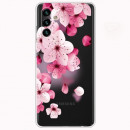 Husa Samsung Galaxy A13 Slim TPU, Flowers