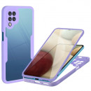 Husa Samsung Galaxy A12 Full Cover 360 (fata+spate), Purple