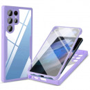 Husa Samsung Galaxy S22 Ultra Full Cover 360 (fata+spate), Purple Husa Samsung Galaxy S22 Ultra Full Cover 360 (fata+spate), Purple